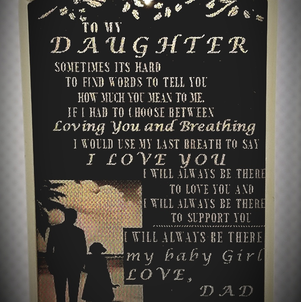 CUSTOM 3D FATHER DAUGHTER PENDANT
